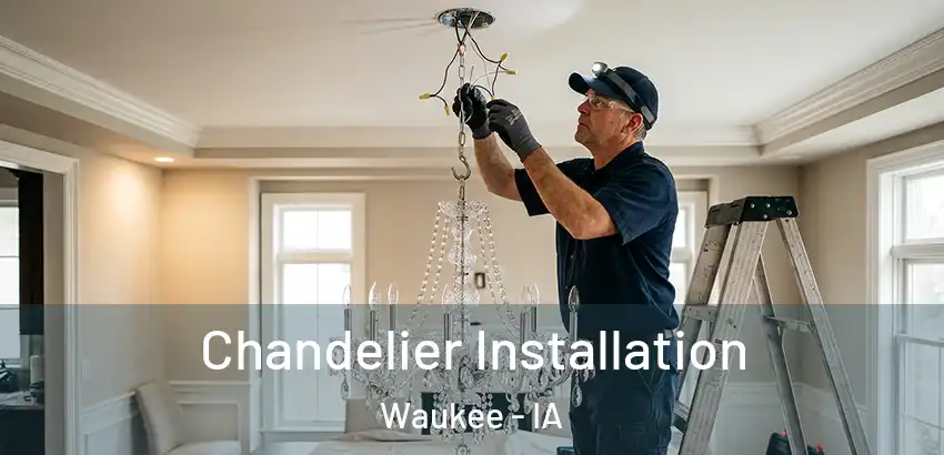 Chandelier Installation Waukee - IA