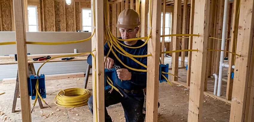 New Construction Wiring In Waukee