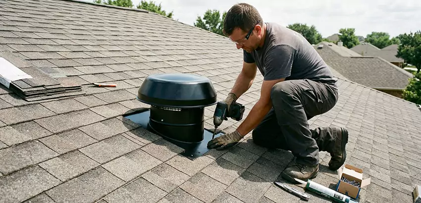Roof Vent Fan Installation in Waukee