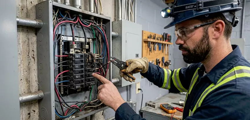 Breaker Box Short Circuit Repair in Waukee