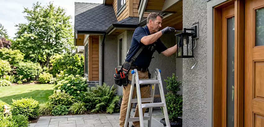 Outdoor and Exterior Light Fixture Installation in Waukee