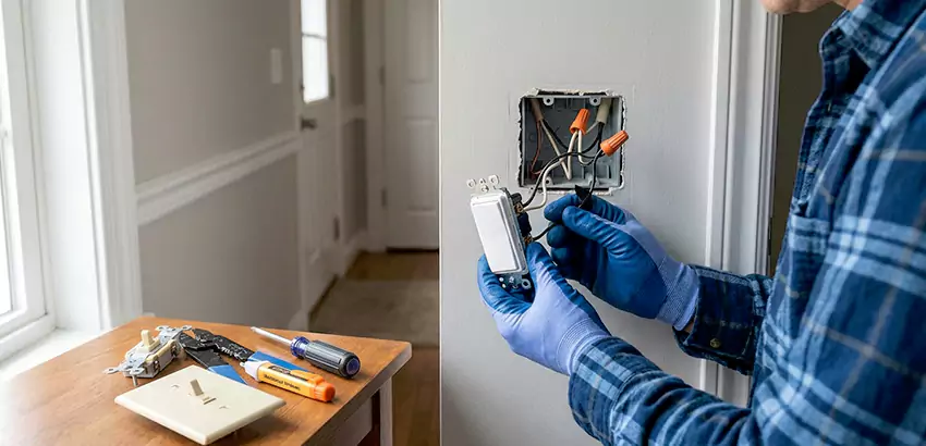 Motion Sensor Light Switch Replacement in Waukee