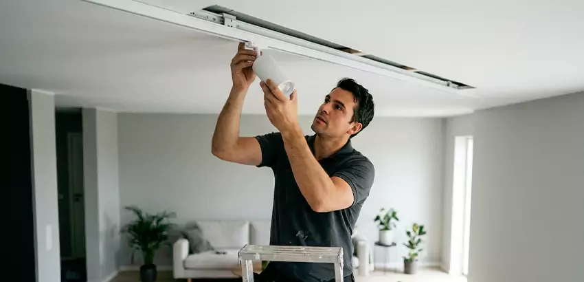 Recessed Track Lighting Installation in Waukee