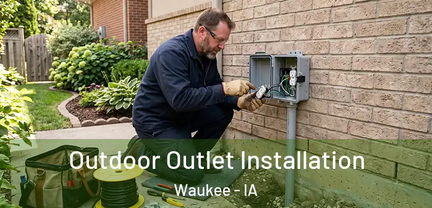 Outdoor Outlet Installation Waukee - IA