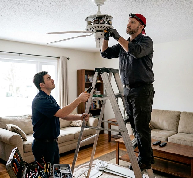 Professional Ceiling Fan Repair: Your Local Fan Specialist in Waukee, IA