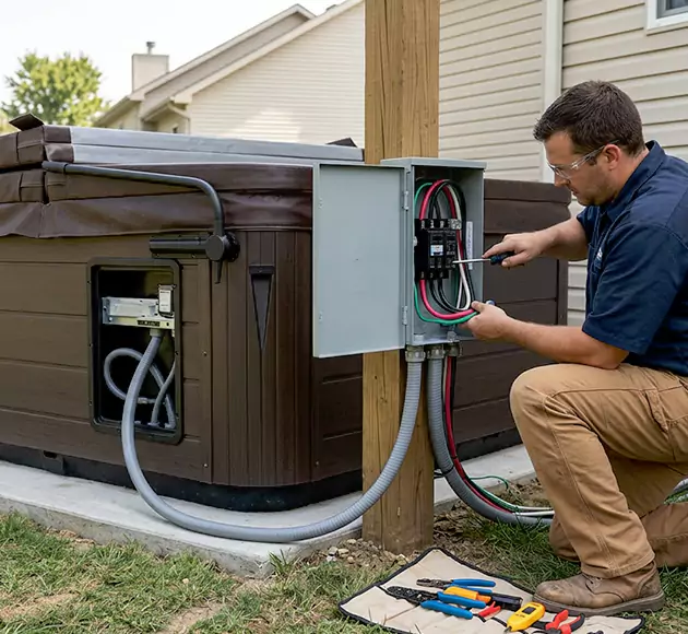 Professional Hot Tub Electrical Installation: Your Local Spa Wiring Team in Waukee, IA
