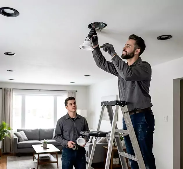 Professional Recessed Lighting Installation: Your Local Lighting Team in Waukee, IA